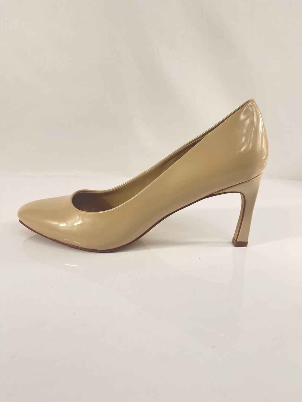 Giani Bernini VERRONICAPT PU Shoes Women's Size 9M Clay Nude Heel Pumps Dressy